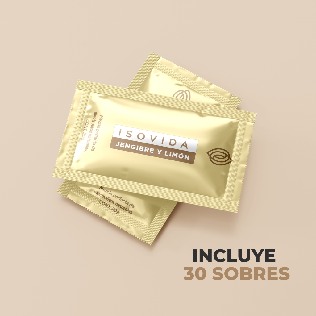 ISOVIDA – Jengibre y Limón