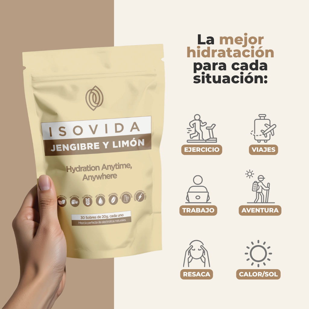 ISOVIDA – Jengibre y Limón